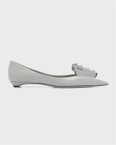 prada ballet flats neiman marcus|Prada ballerina shoes.